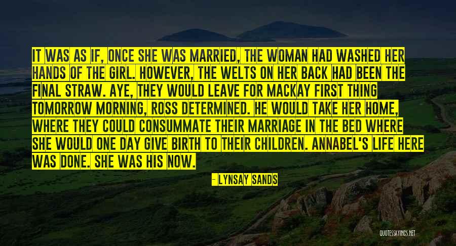 Married Girl Quotes By Lynsay Sands