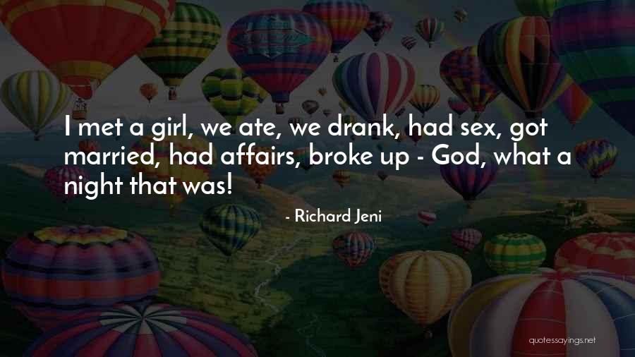 Married Girl Quotes By Richard Jeni