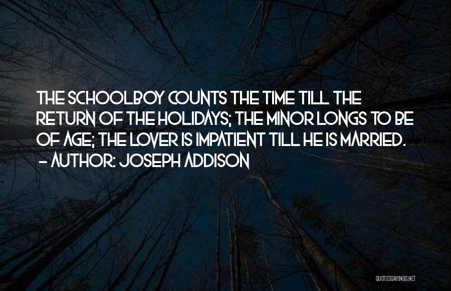 Married Lover Quotes By Joseph Addison