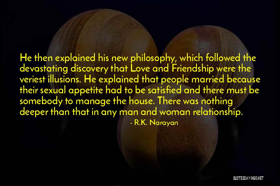 Married Man In Love Quotes By R.K. Narayan Married Man In Love Quotes By R.K. Narayan