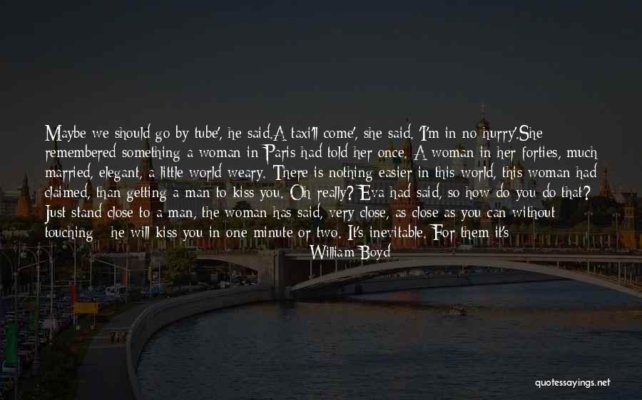 Married Man In Love Quotes By William Boyd Married Man In Love Quotes By William Boyd