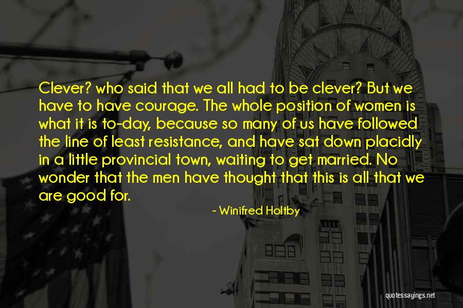 Married Quotes By Winifred Holtby Married Quotes By Winifred Holtby