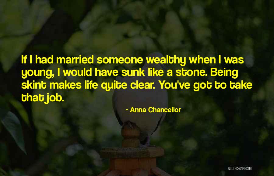 Married To Your Job Quotes By Anna Chancellor Married To Your Job Quotes By Anna Chancellor