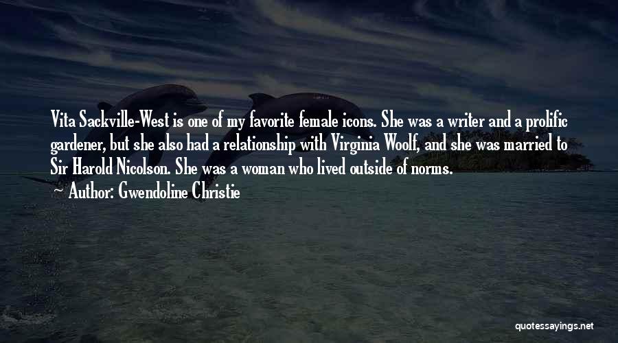 Married Woman Quotes By Gwendoline Christie