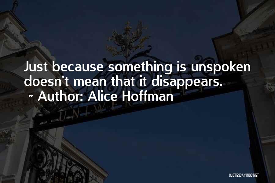 Marros Saugatuck Quotes By Alice Hoffman