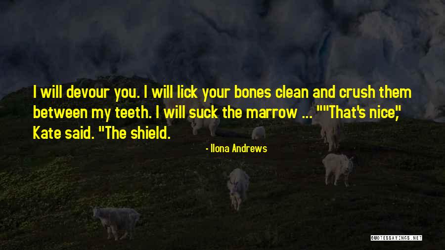 Marrow Bones Quotes By Ilona Andrews Marrow Bones Quotes By Ilona Andrews