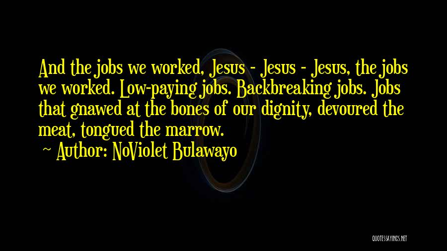 Marrow Quotes By NoViolet Bulawayo