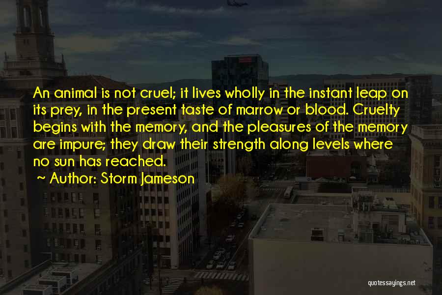 Marrow Quotes By Storm Jameson