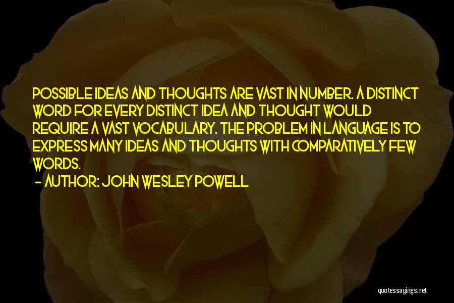 Marrriage Quotes By John Wesley Powell