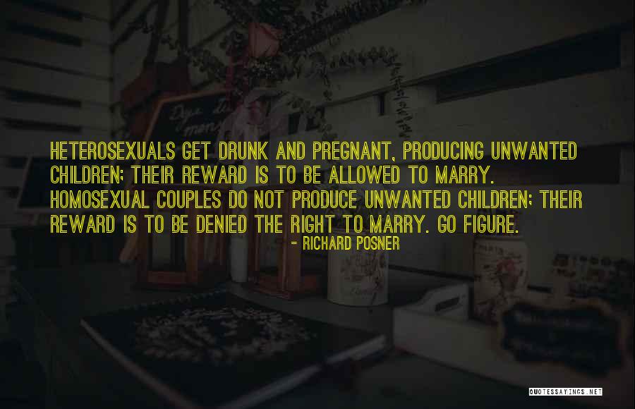 Marry Couple Quotes By Richard Posner