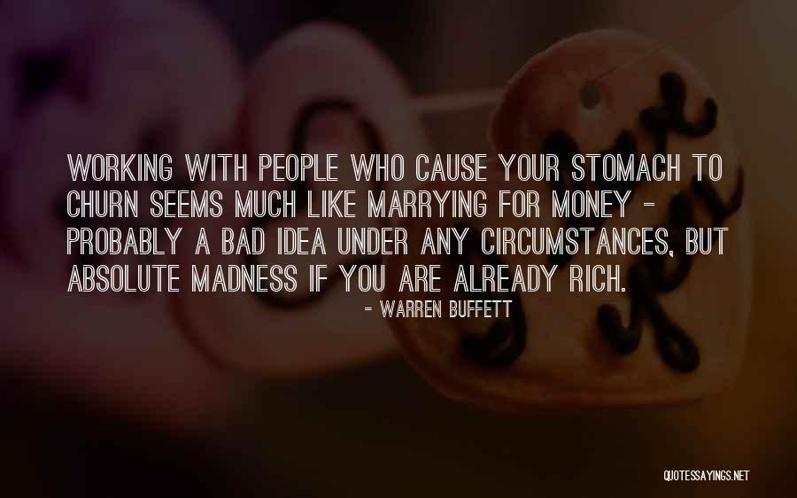 Marrying For Money Quotes By Warren Buffett Marrying For Money Quotes By Warren Buffett