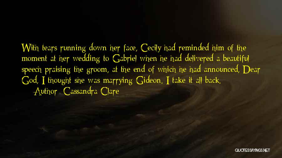 Marrying Him Quotes By Cassandra Clare