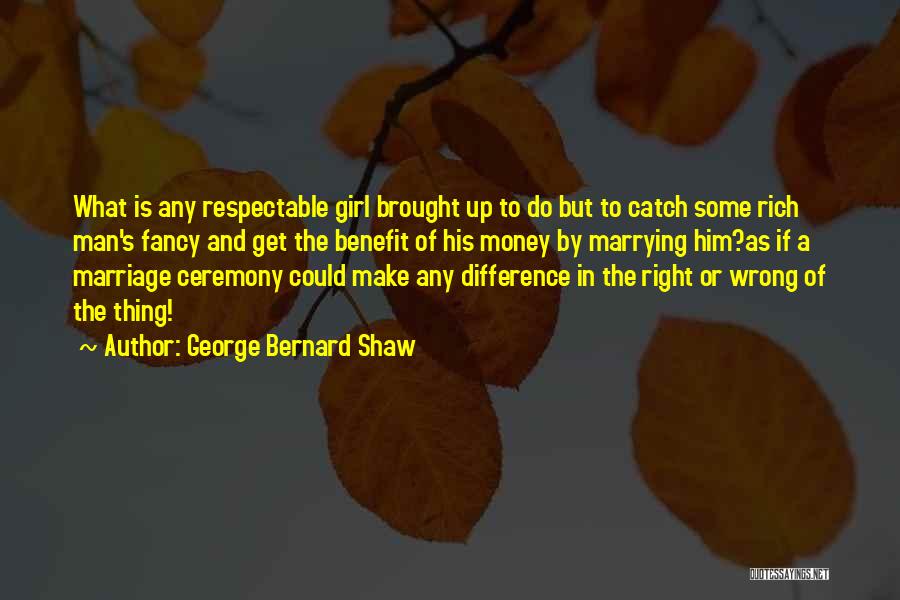 Marrying Rich Quotes By George Bernard Shaw