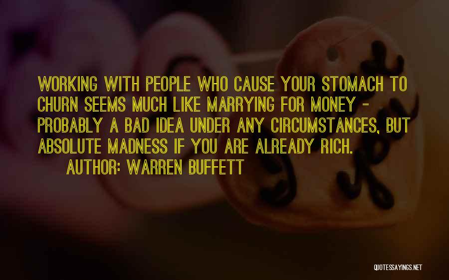 Marrying Rich Quotes By Warren Buffett