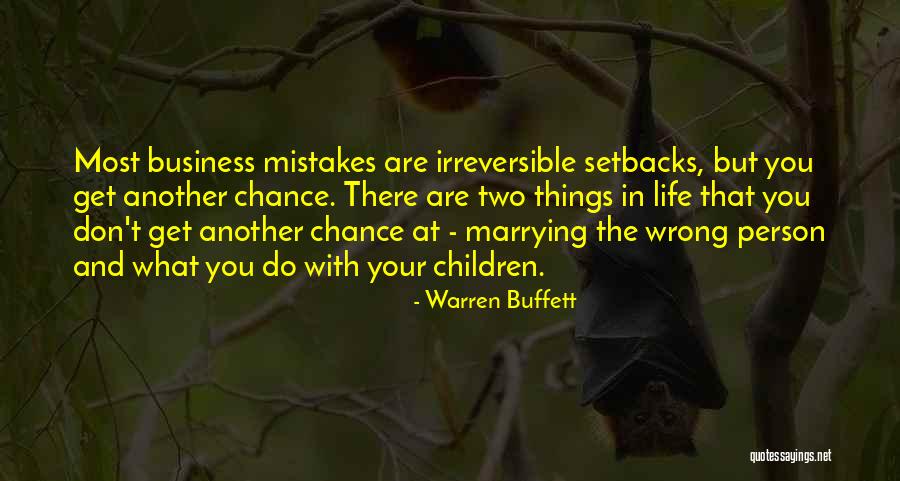 Marrying Wrong Person Quotes By Warren Buffett Marrying Wrong Person Quotes By Warren Buffett