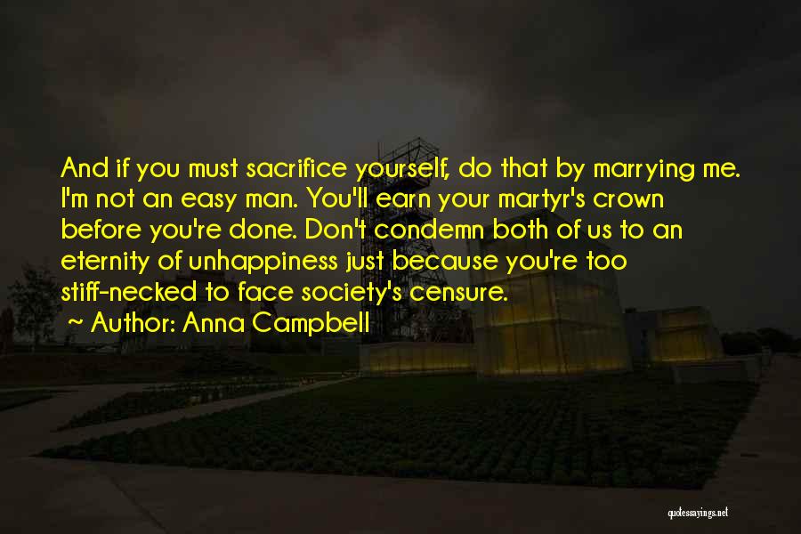 Marrying Yourself Quotes By Anna Campbell