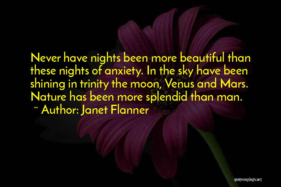 Mars And Venus Quotes By Janet Flanner