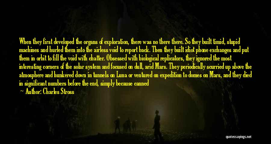 Mars Exploration Quotes By Charles Stross