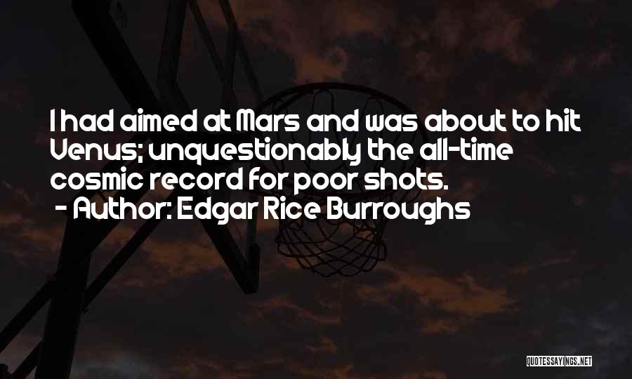Mars Venus Quotes By Edgar Rice Burroughs