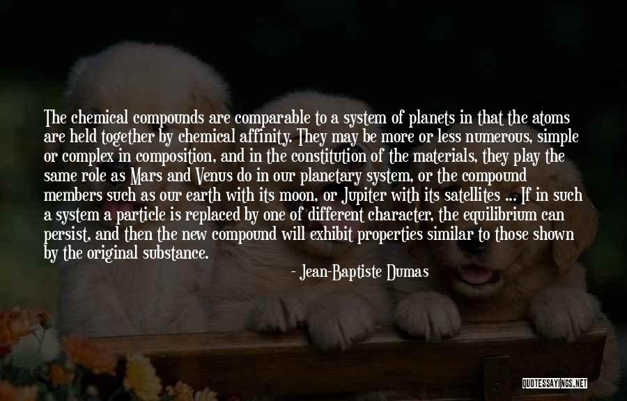 Mars Venus Quotes By Jean-Baptiste Dumas Mars Venus Quotes By Jean-Baptiste Dumas