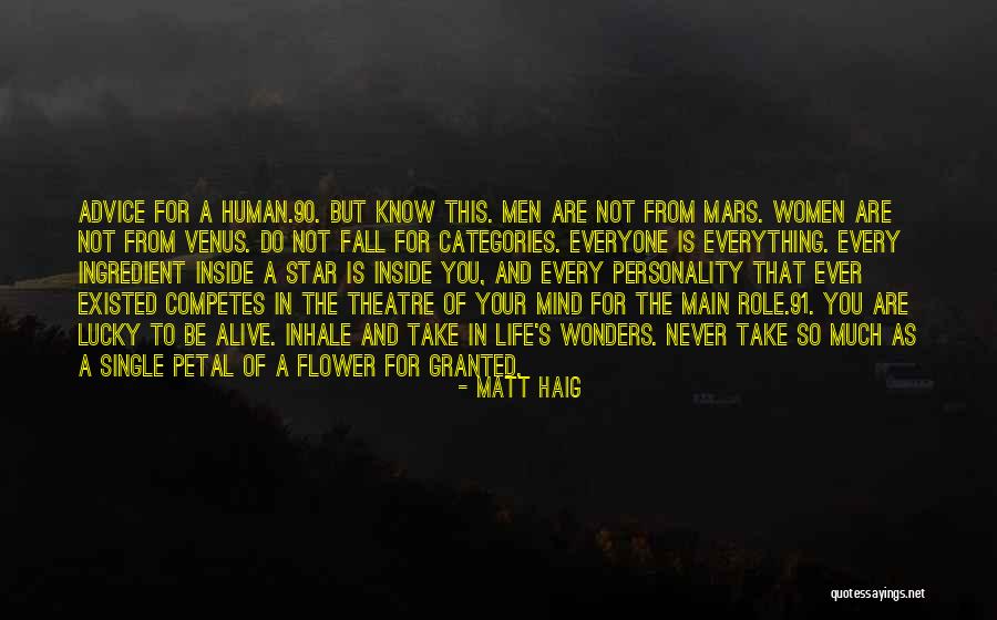 Mars Venus Quotes By Matt Haig