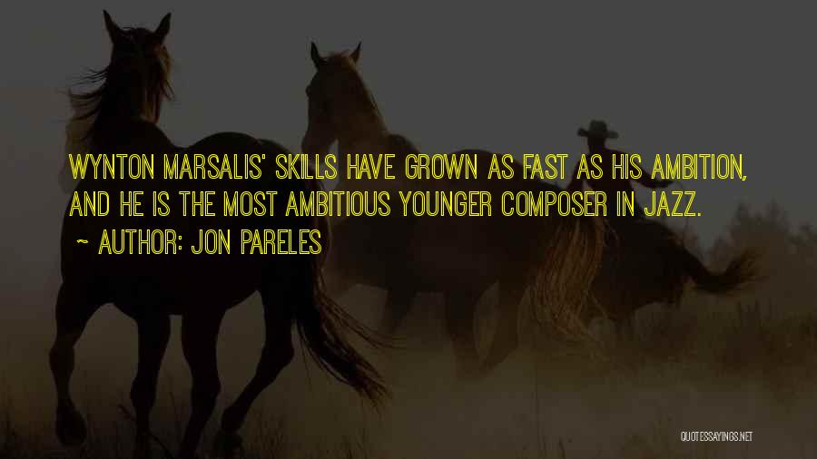 Marsalis Quotes By Jon Pareles