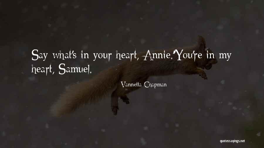 Marsay Marso Quotes By Vannetta Chapman