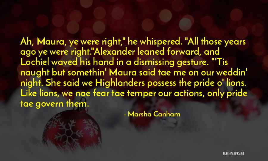 Marsha Canham Quotes 1406105