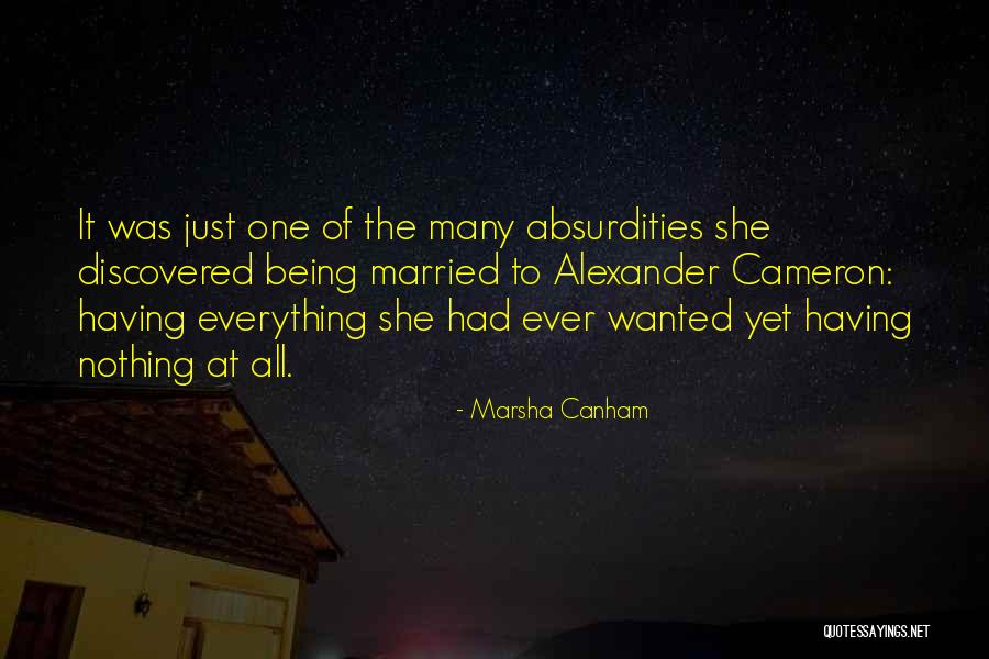 Marsha Canham Quotes 1525551