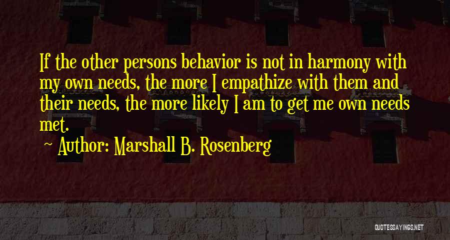 Marshall B. Rosenberg Quotes 124800