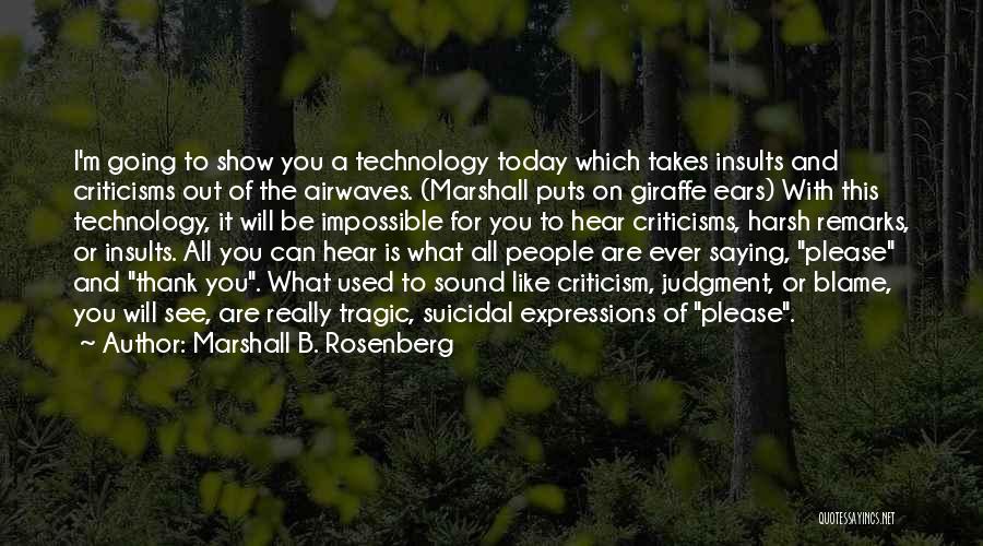 Marshall B. Rosenberg Quotes 1433181