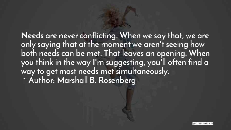 Marshall B. Rosenberg Quotes 1557431