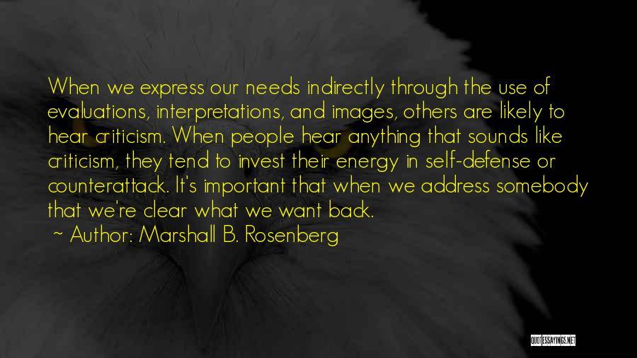 Marshall B. Rosenberg Quotes 1803748