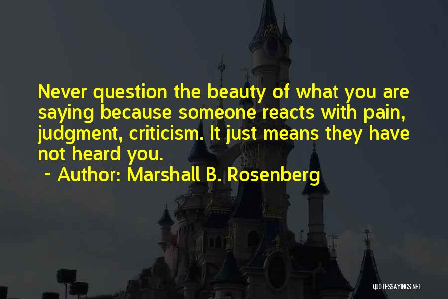 Marshall B. Rosenberg Quotes 480834