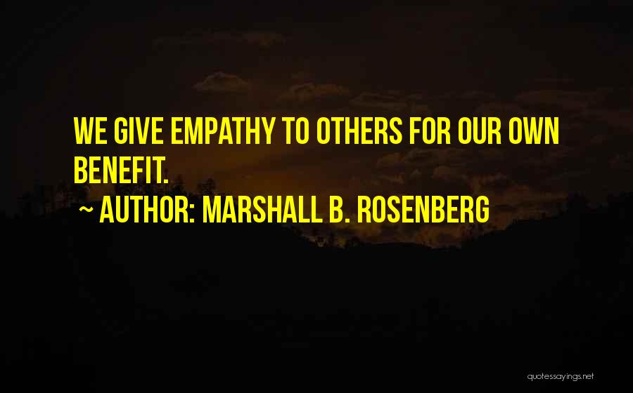 Marshall B. Rosenberg Quotes 771680