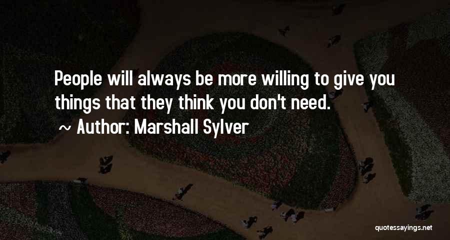 Marshall Sylver Quotes 1559610