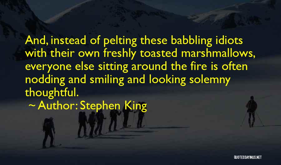 Marshmallows Quotes By Stephen King
