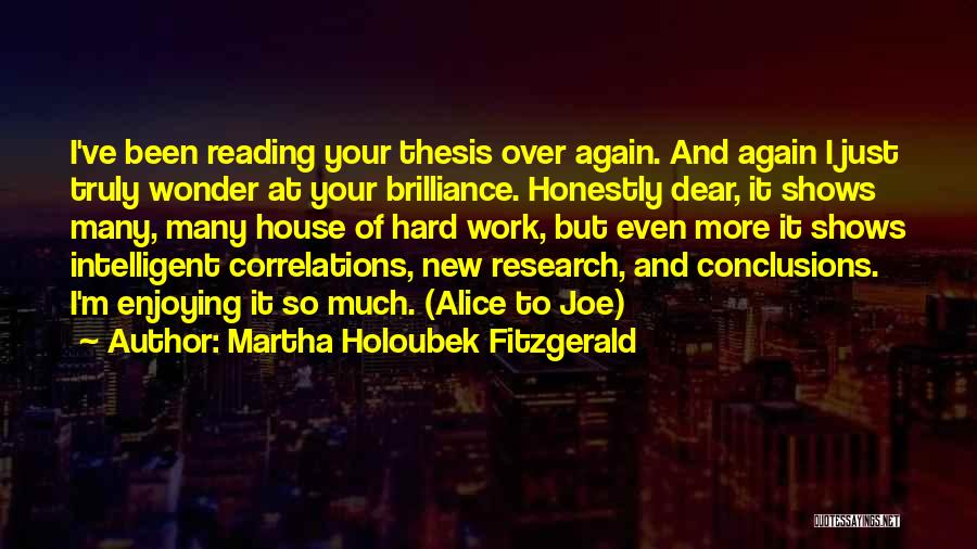 Martha Holoubek Fitzgerald Quotes 1166644