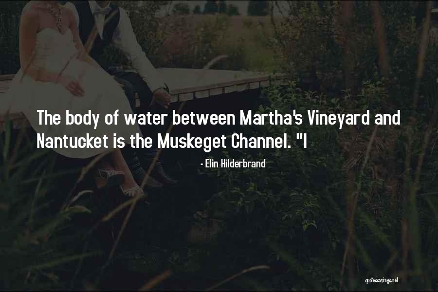 Martha's Vineyard Quotes By Elin Hilderbrand