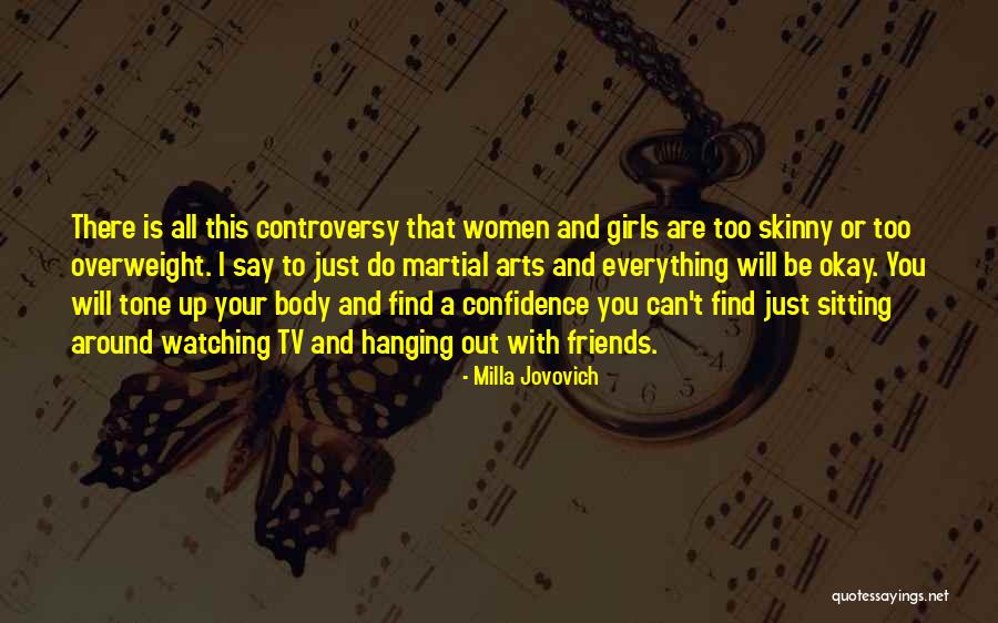 Martial Arts Quotes By Milla Jovovich