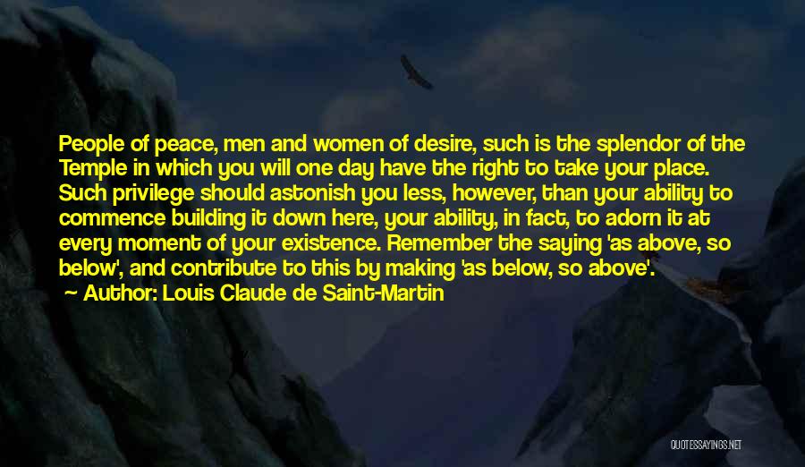 Martin De Cos Quotes By Louis Claude De Saint-Martin