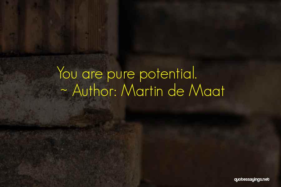 Martin De Maat Quotes 1278968