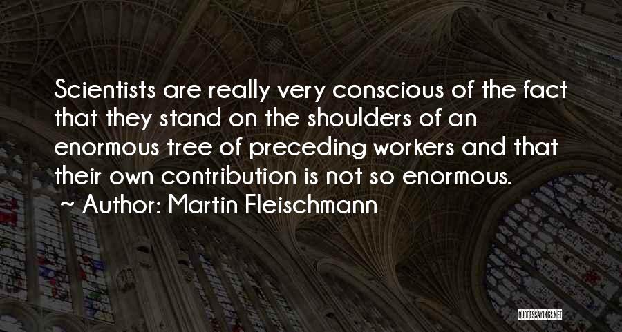 Martin Fleischmann Quotes 454939