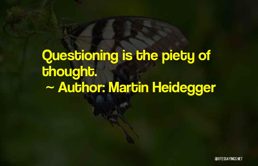 Martin Heidegger Quotes 826415