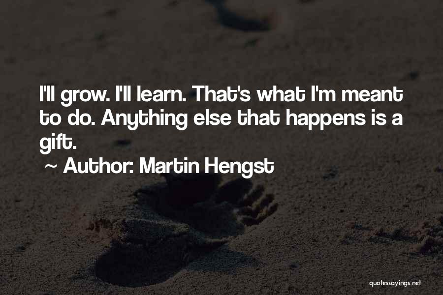 Martin Hengst Quotes 786486