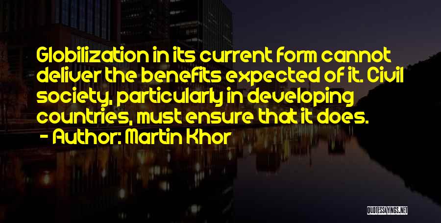 Martin Khor Quotes 1576192