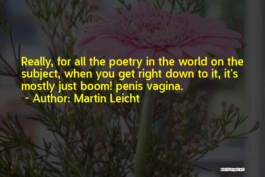 Martin Leicht Quotes 1694841