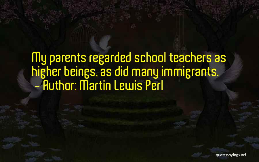 Martin Lewis Perl Quotes 860308