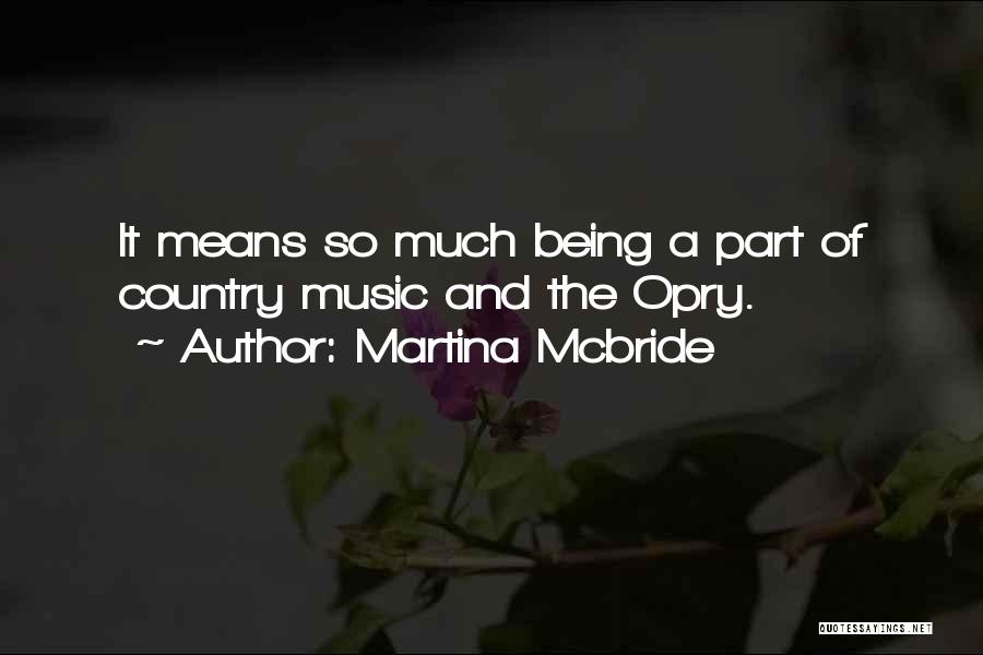 Martina Mcbride Quotes 223187