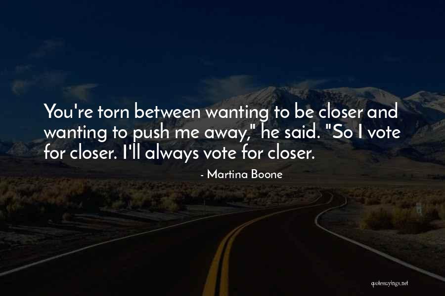 Martina Quotes By Martina Boone